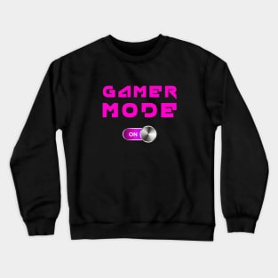 GAMER MOD ON - from the 90s pink fluo Crewneck Sweatshirt